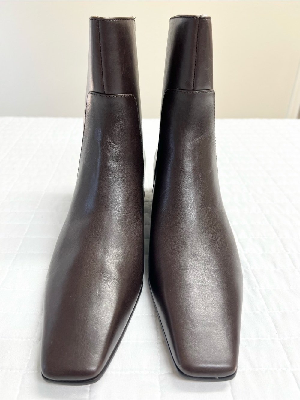 Madewell The Lexie Ankle Boot in Turkish Coffee Brown Leather Size 8 NWOB - Picture 9 of 16